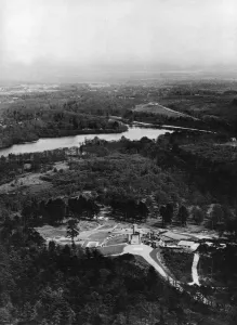 Aerial View Prints: Fort Belvedere - The Prince of Wales residence near Windsor