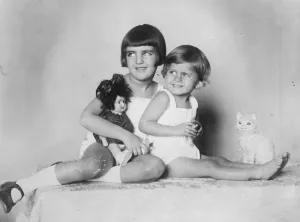 Fortunate foundling. Giovanna and Alberto Brugni, who have recently been adopted