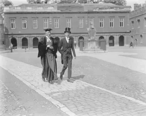 Student Prints: The fourth of June celebrations at Eton. Dr Alington, the head master walking