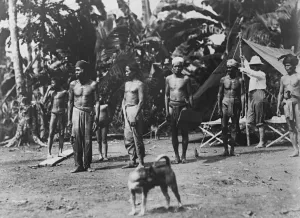 Frederick Burlingham Expedition into Central Borneo The real wild men of Borneo