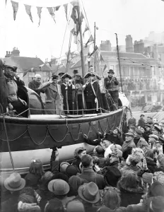 Freedom of Hastings conferred on field Marshal. Viscount Montgomery of Alamein today