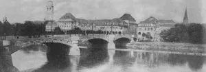 View Prints: French invading force near Essen. French troops are reported to have entered Mulheim