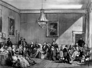Royalty Prints: The French Royal family at Claremont May 1850
