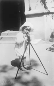 Prince Prints: Future King becomes a film maker. Little Prince Michael of Romania, the only son