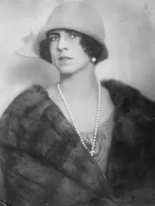 Fur Coat Prints: A future Queen. The Crown Princess of Romania. 23 February 1925