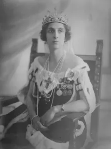 Crown Prints: The future Queen of Sweden. A fine new photograph of HRH the Crown Princess of Sweden