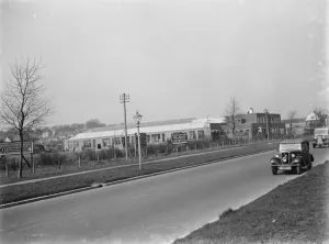 Gas mask store in St Mary Cray, Kent. 1937