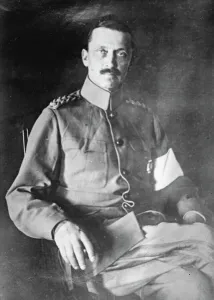 General Carl Gustaf Mannerheim, Commander in Chief of of the Finnish Army and former Regent