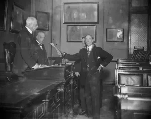 Nineteen Tweties Prints: General Election, October 1924, Nominations Mr J M Erskine, Liberal candidate