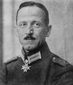 Head Shot Prints: General Reinhardt who has been given full powers in the military districts of Hesse