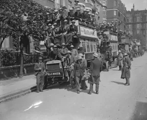 Police Prints: The General Strike Members of the newly formed force of civil constabulary reserve
