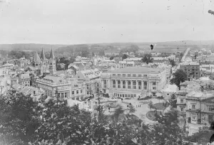 Town Prints: General View of Spa, town in Belgium 30 June 1920