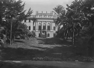 Genoa, Colle D Albaro, Villa Raggio in Italy 1922