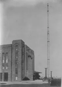 Mast Prints: German Wireless Station at Neven 6 November 1920