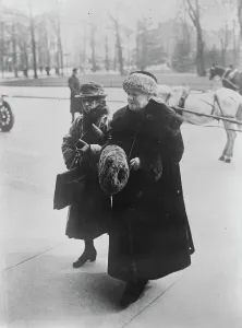 Germany may have a woman president. Clara Zetkin ( on right ) the famous Communist