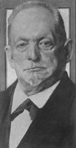 Painting Prints: Germanys richest man. Herr August Thyssen the famous Rhineland coal and iron king