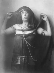 Actress Prints: Girl Countess as a spy. The fascinating 24 year old Countess Louise Esterhazy who
