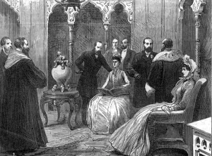 Tocs Prints: The Glasgow International Exhibition. Royal Reception Room May 1888