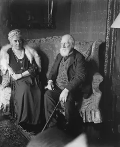 Wedding Inspiration Prints: Golden Wedding of Lord and Lady Sheffield Lord and Lady Sheffield celebrated their