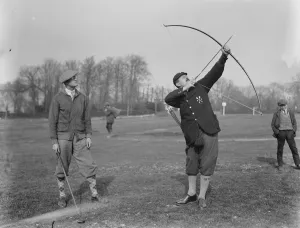 Golf, ball versus arrow between Cambridge University and Royston Club at Royston