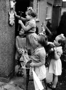 The Good Quads May 1953 Preparing for the Coronation
