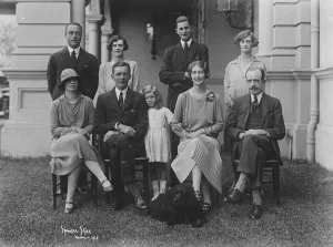 The governor of Victoria at his official residence. Lord Somers, Governor of Victoria