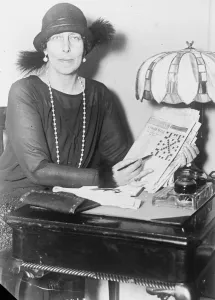 Pearls Prints: Grand Duchess Cyril and crossword puzzle. The Grand Duchess Cyril of Russia asked