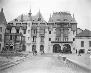 The Grand Hotel, of Pourville Sur Mer France 24 July 1922
