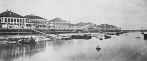 Grave rioting at a Chinese River Port