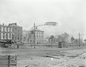 Street Collection: The Great Battle of Dublin The capture of the Four Courts in Dublin. The Four