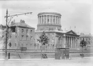 Framed Print : The Great Battle of Dublin The capture of the four courts Dublin A view of Framed Print : The Great Battle of Dublin The capture of the four courts Dublin A view of