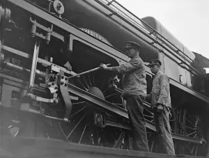 Great Express starts on record breaking dash to Scotland. The famous Royal Scot