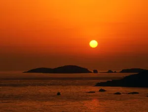 Greek island - Telendos - one of the Dodecanese Islands 2006 Charles Walker / TopFoto