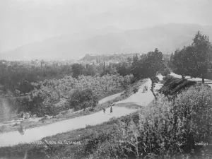 The Guemlak Highway near Bursa Turkey 2 October 1922