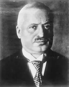 Guiseppe Motta, New Swiss president 18 December 1926