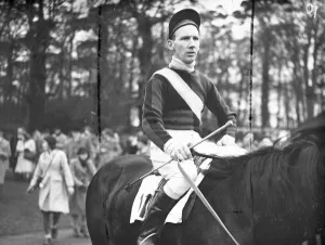 Hunting Prints: H. Nicholson, a well-known jockey in National Hunt and steeplechase circles. 15
