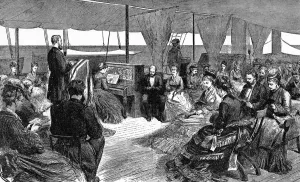 Nineteenth Century Prints: H. R. H. on the Way to India Sunday morning at sea is a peculiar feeling day. You