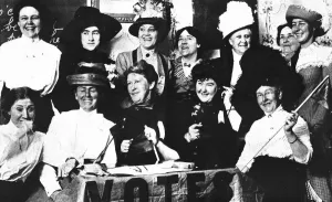 American Prints: Twelve happy ladies photographed in a San Francisco hotel in November 1919 just