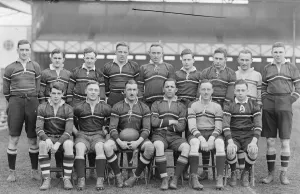Harlequins meet the Headingley rugby club at Twickenham. The Headingley rugby team