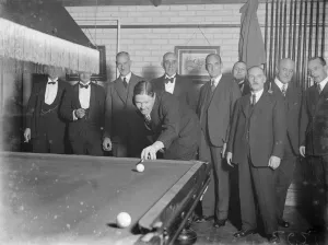 Smoking Prints: Hartley billiards. 1934