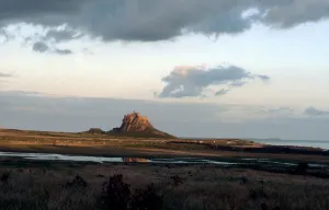 Haunted places - Lindisfarne Castle - mainly monk-ghosts, some of whom walk through