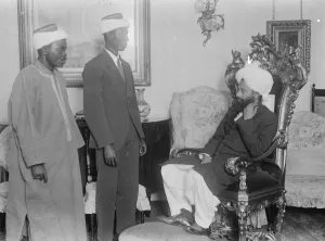 Head of Ahmadia Movement in Islam holds reception in London. His Holiness the Khalifa tul masih