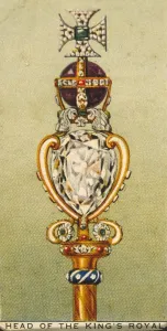 Head of the Kings Royal Sceptre with cross
