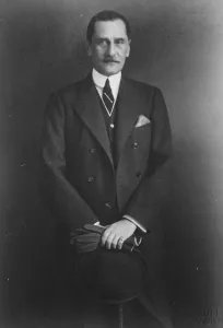 Head of the movement to place Archduke Otto on the throne of Hungary. Count Laslo Palffy