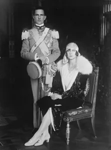 The Heir to the Italian throne and his betrothed a new photograph. A new picture