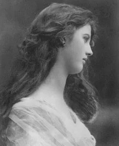 Long Hair Prints: Heroine of a Billion Dollar debut Miss Lois Campbell, who made a billion dollar