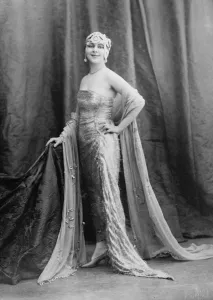 Most highly paid actress in Spain Senorita Senano, of the Apollo theatre, Madrid