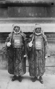 Eccentric Prints: A hint to British mayors. Why not impart another touch of the picturesque in civic