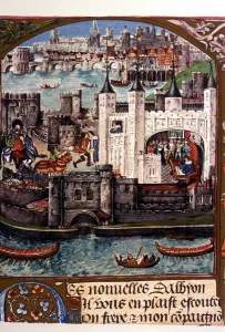 Esoterica Prints: HISTORY - TOWER OF LONDON View of Tower of London