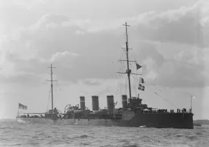 1910s Prints: HMS Boadicea. 1914